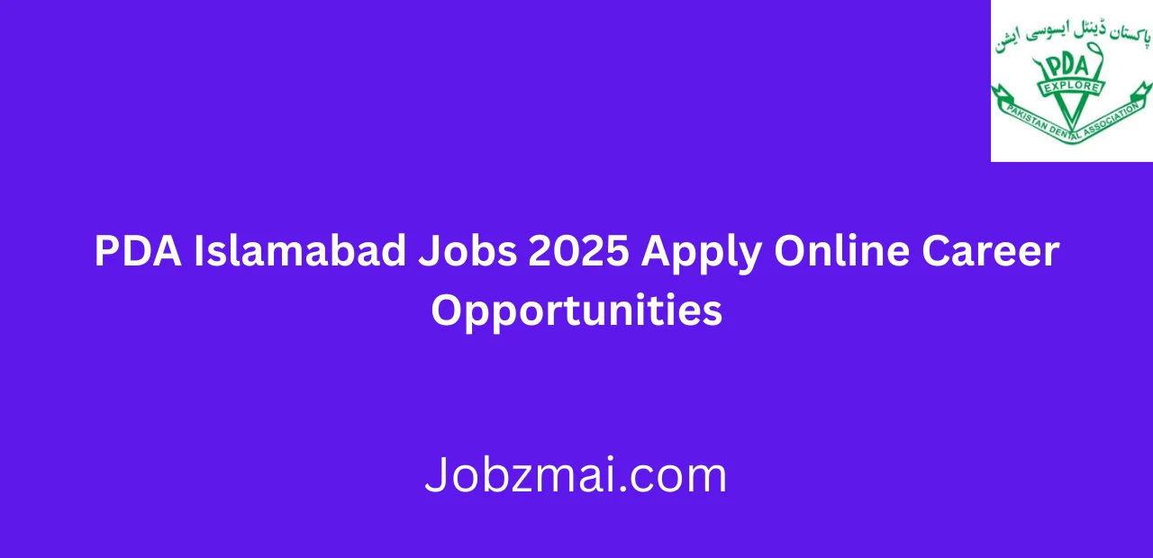 PDA Islamabad Jobs 2025 Apply Online Career Opportunities