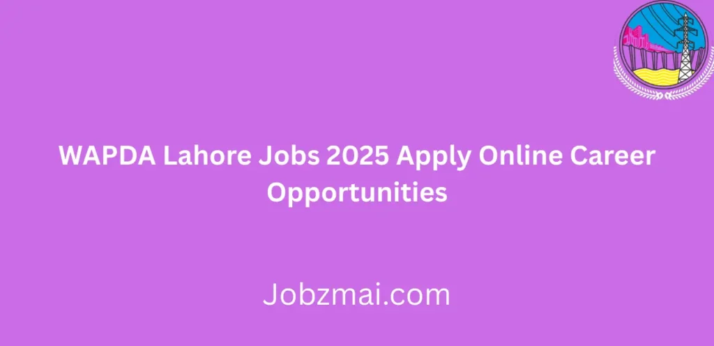 WAPDA Lahore Jobs 2025 Apply Online Career Opportunities