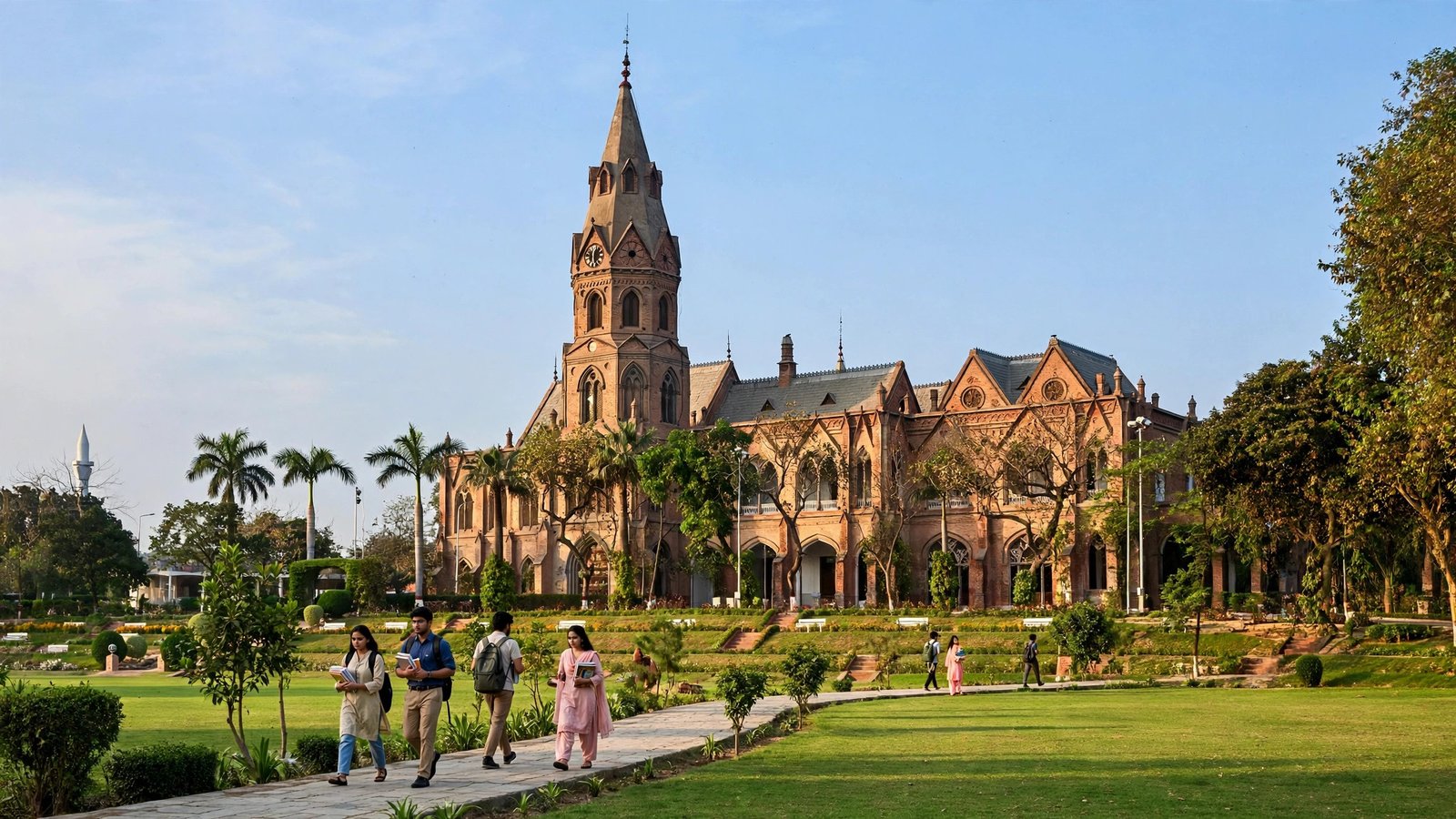 Historic university building in Lahore – University of the Punjab teaching jobs 2026